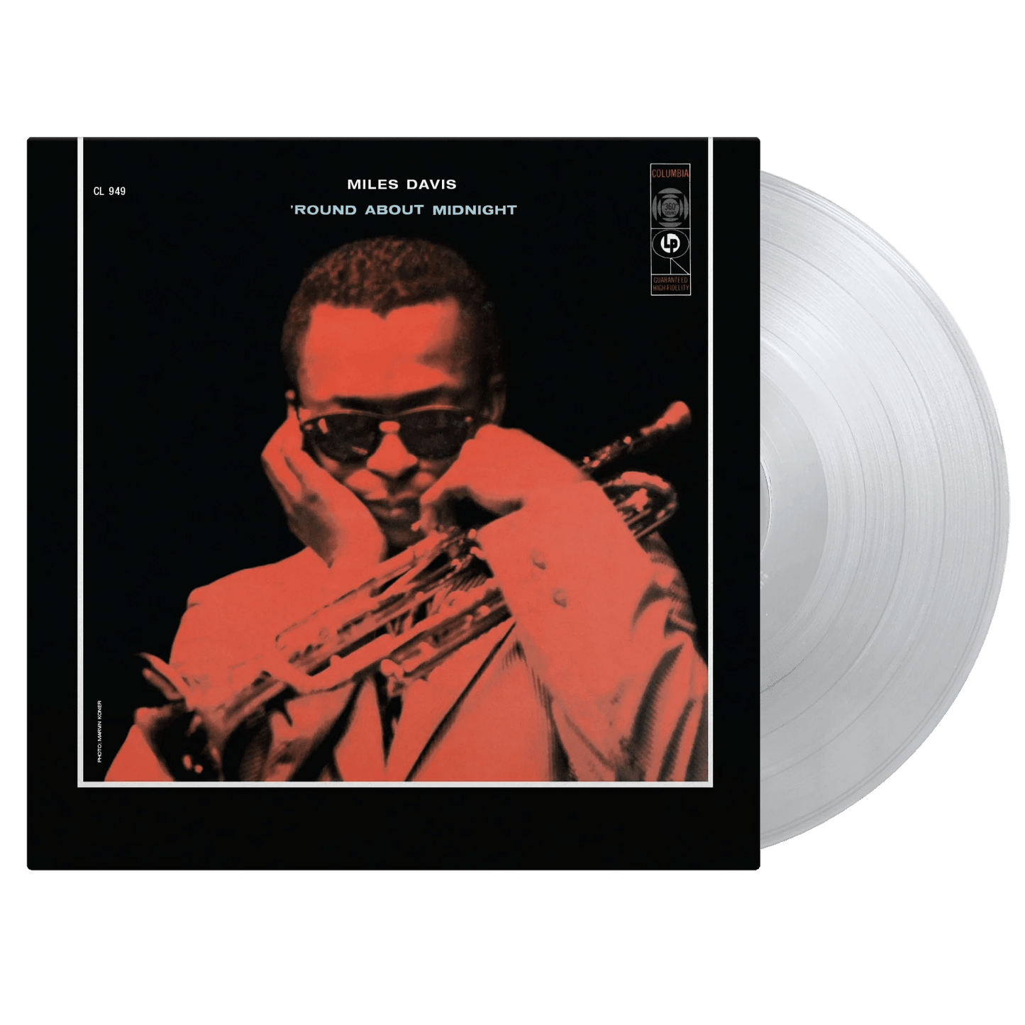 Miles Davis First Great Quintet Round About Midnight LP artwork
