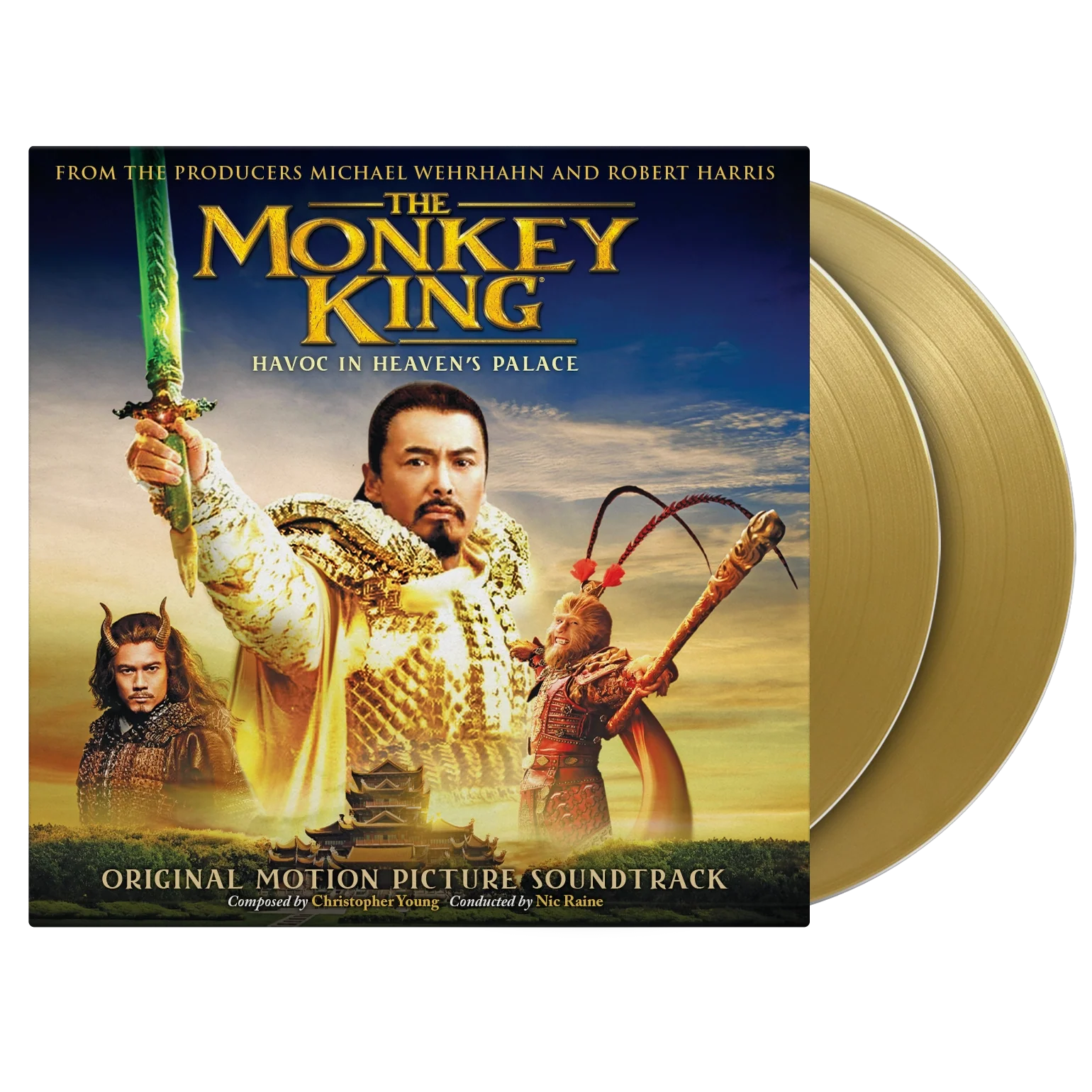 2LP vinyl soundtrack Monkey King Havoc In Heaven limited edition gold