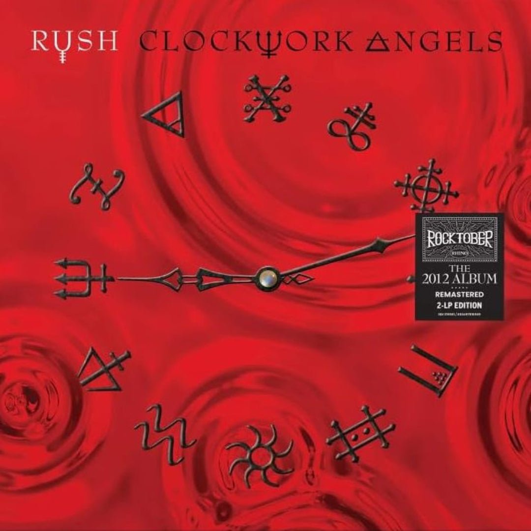 Rush Clockwork Angels 2 LP vinyl set with Caravan, Headlong Flight, The Garden