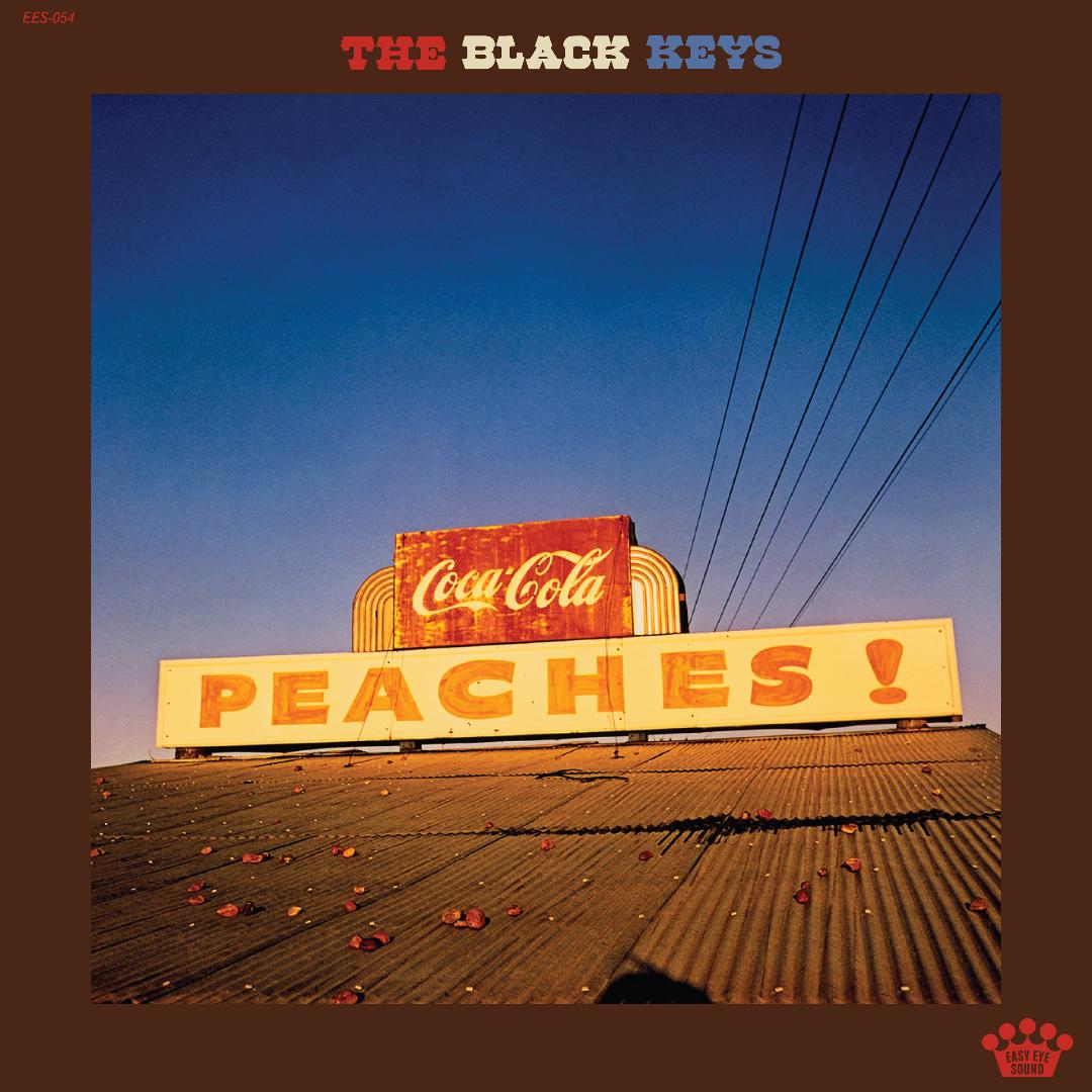 The Black Keys Peaches CD front cover raw garage rock album artwork