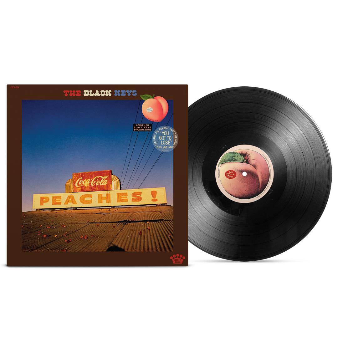 The Black Keys Peaches record sleeve featuring William Eggleston photo art