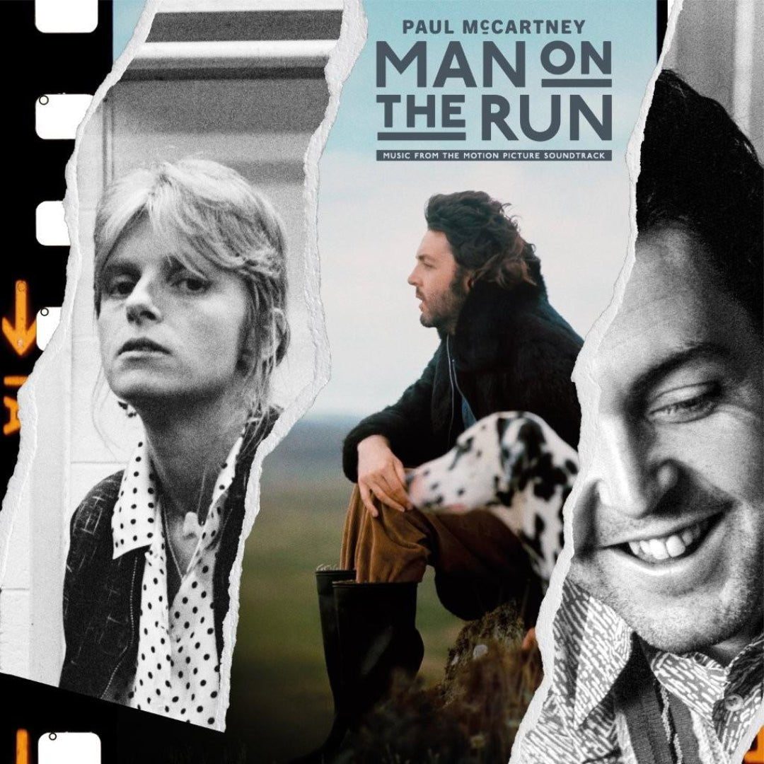 Paul McCartney – Man On The Run Soundtrack CD Front Cover Documentary Album UK