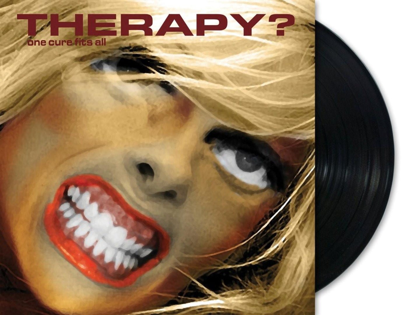 Therapy? One Cure Fits All remastered vinyl LP record sleeve front cover image