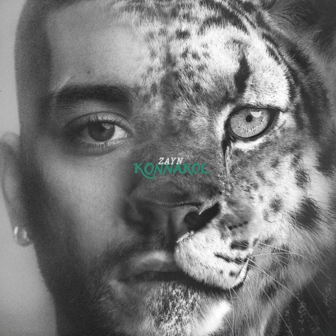 KONNAKOL by ZAYN official album artwork featuring studio release cover