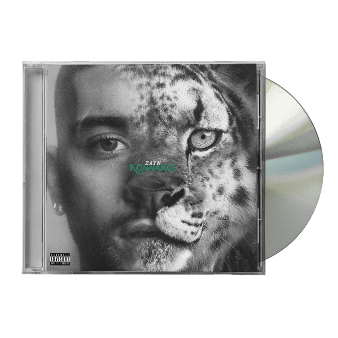 ZAYN fifth studio album KONNAKOL front cover pop R&B album artwork