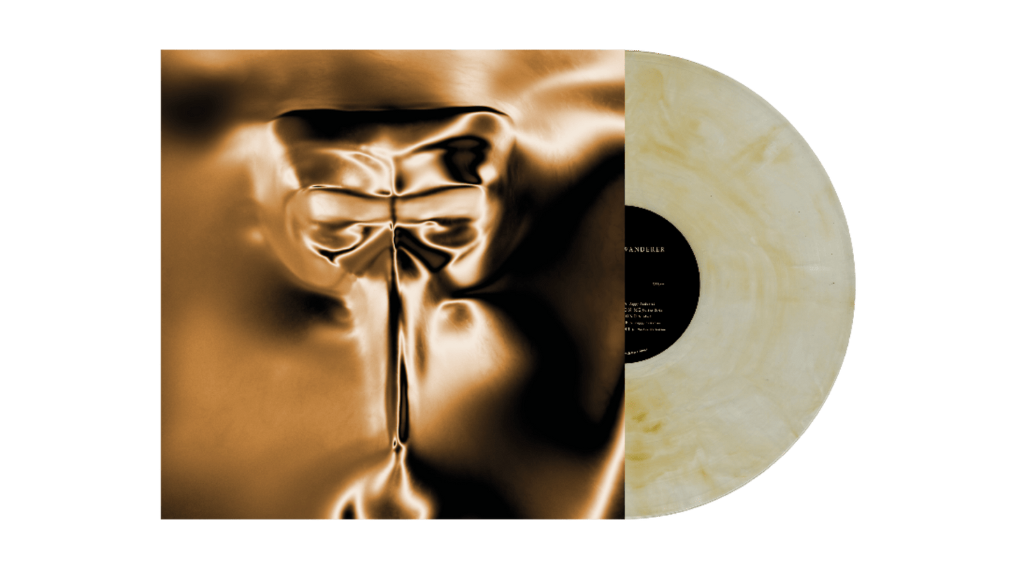 Claptone Wanderer gold reflective sleeve record cover electronic music LP
