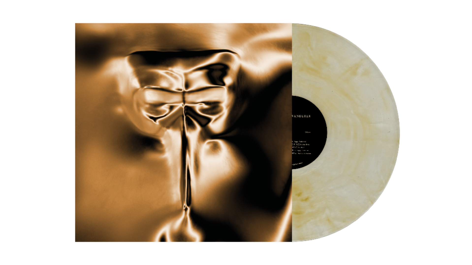 Claptone Wanderer gold reflective sleeve record cover electronic music LP