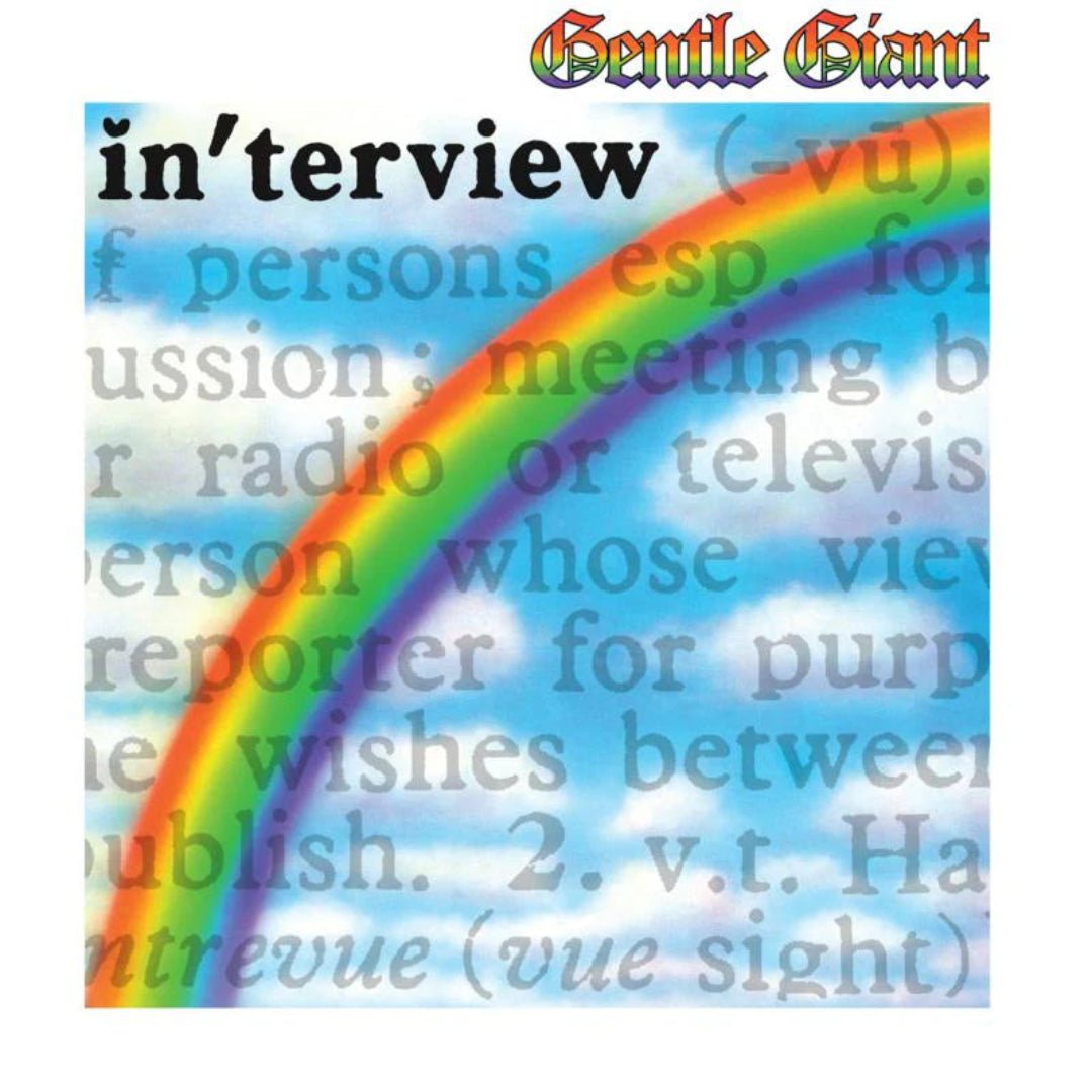 Gentle Giant Interview album cover artwork classic progressive rock sleeve image