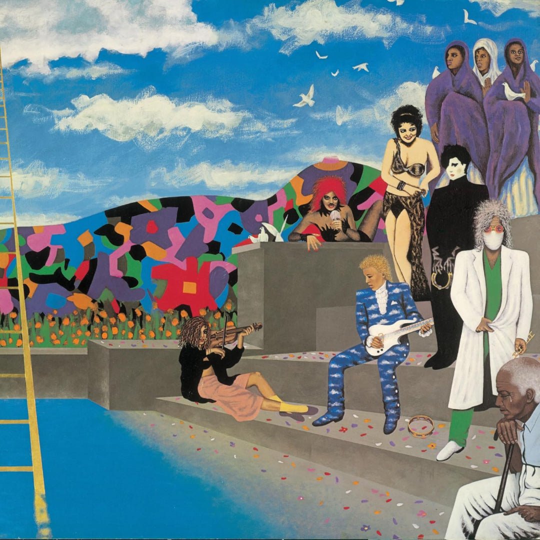 Prince Around The World In A Day LP album cover psychedelic 1985 artwork design
