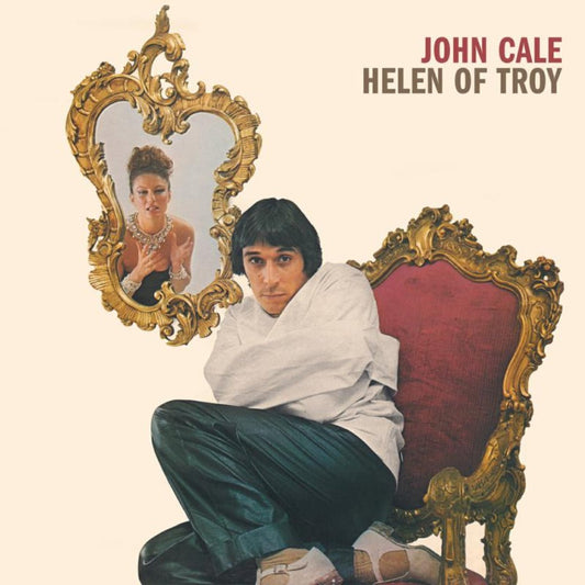 John Cale Helen Of Troy vinyl LP album cover 1975 Island Records sleeve artwork