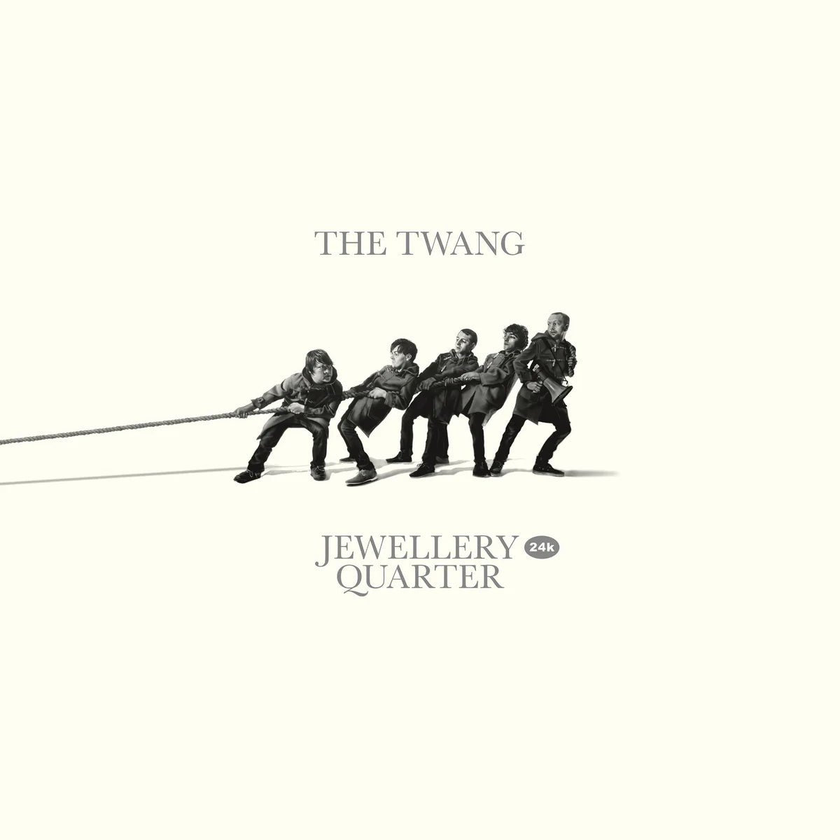 The Twang Jewellery Quarter vinyl LP album cover indie rock Birmingham artwork sleeve