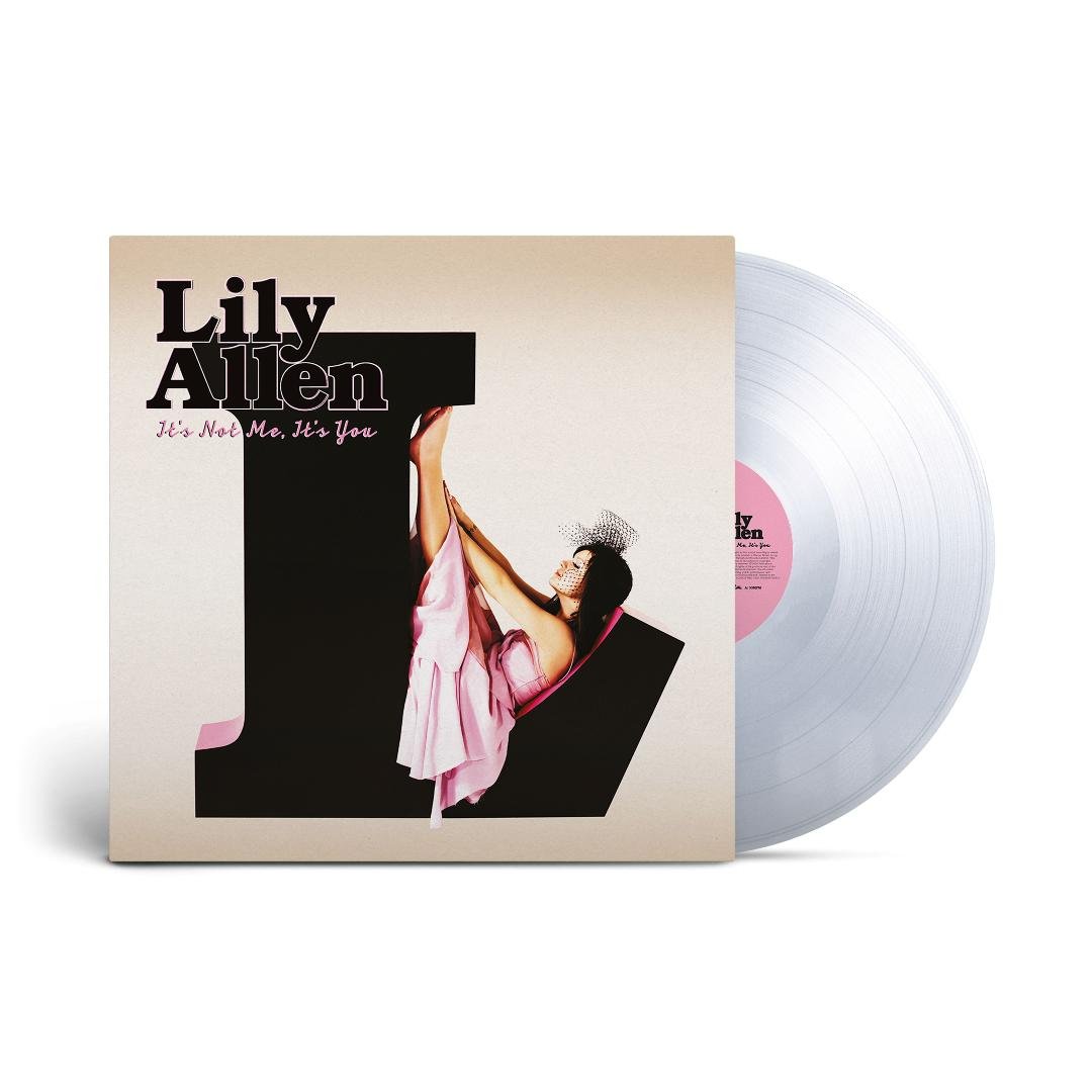 Its Not Me Its You by Lily Allen vinyl record sleeve pop album cover photograph