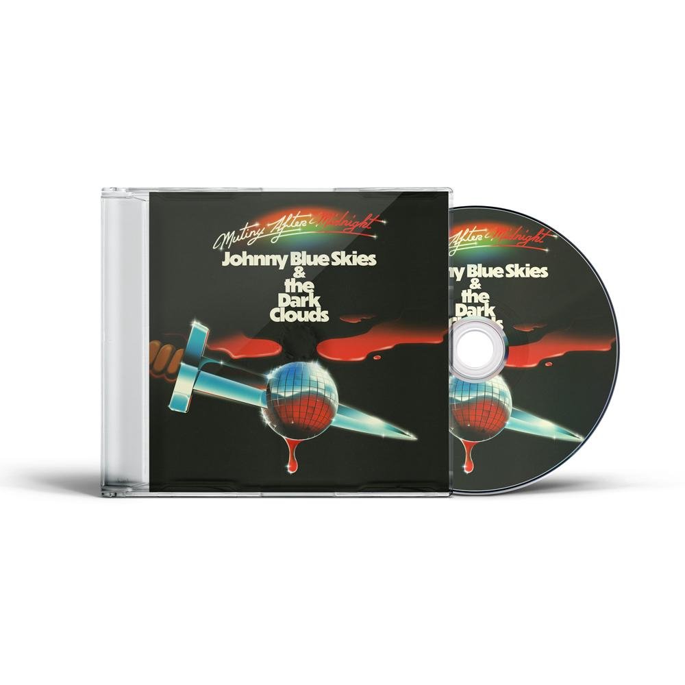 Mutiny After Midnight by Johnny Blue Skies LP record cover country rock artwork