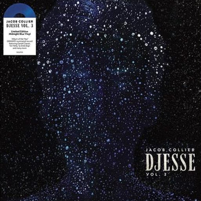 Jacob Collier Djesse Vol 3 midnight blue vinyl LP album cover artwork record