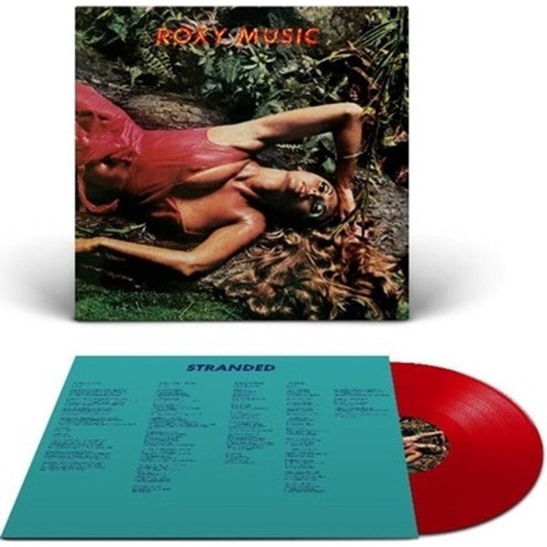 Stranded Roxy Music LP collectible red vinyl half speed mastered album sleeve