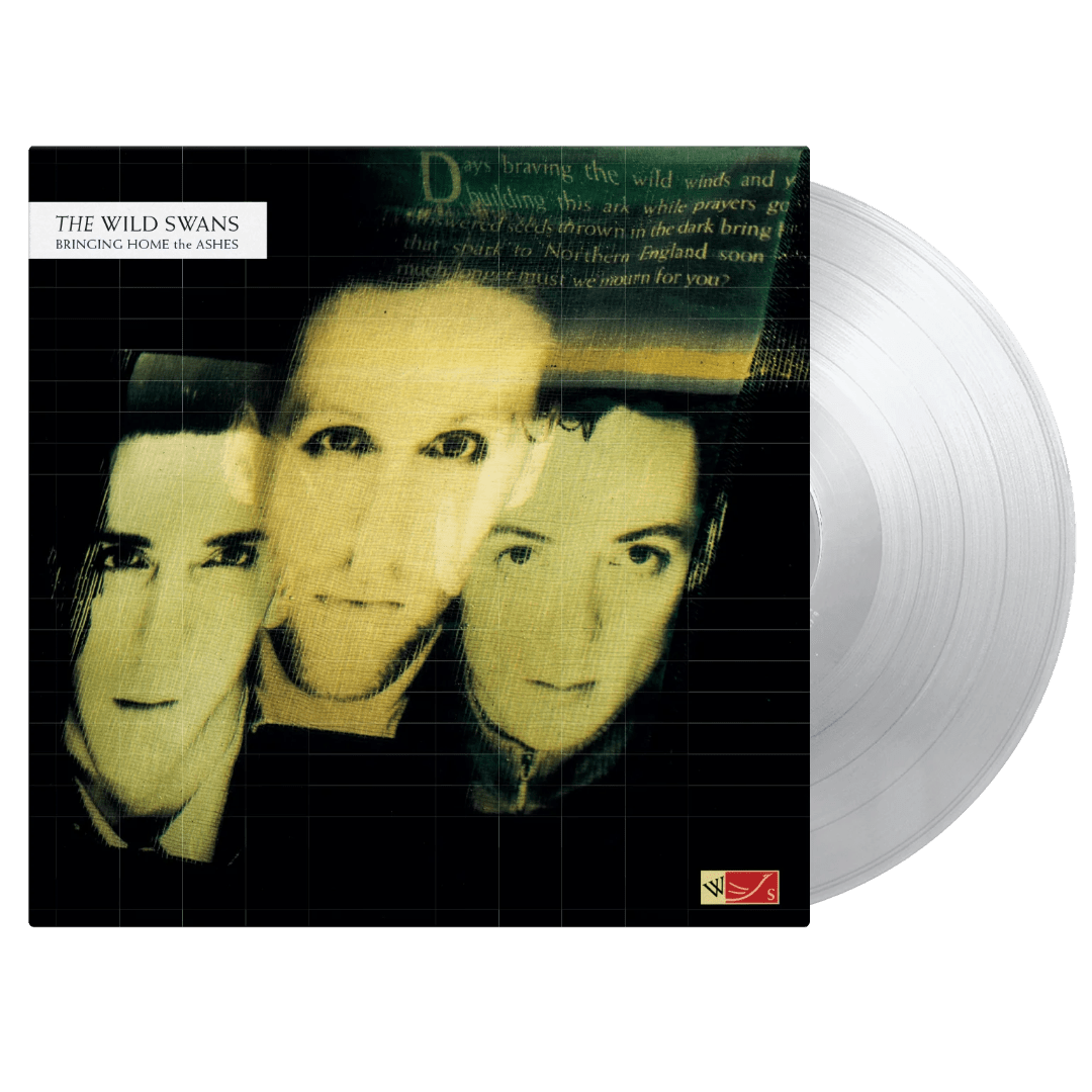 Bringing Home The Ashes Wild Swans vinyl LP clear pressing sleeve front cover