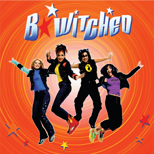 B*Witched self-titled debut album LP on pink coloured vinyl with lyric insert