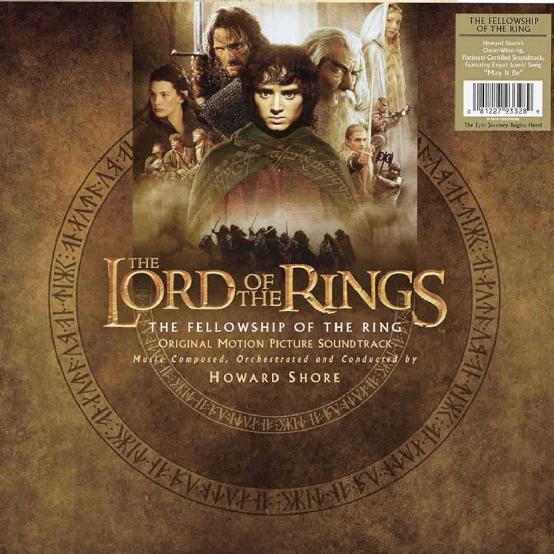 Howard Shore The Fellowship of the Ring LP soundtrack vinyl orchestral film score