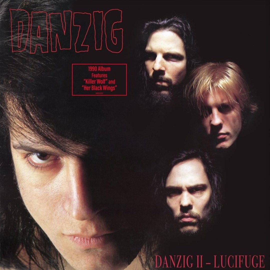 Danzig II Lucifuge LP vinyl black pressing featuring Her Black Wings
