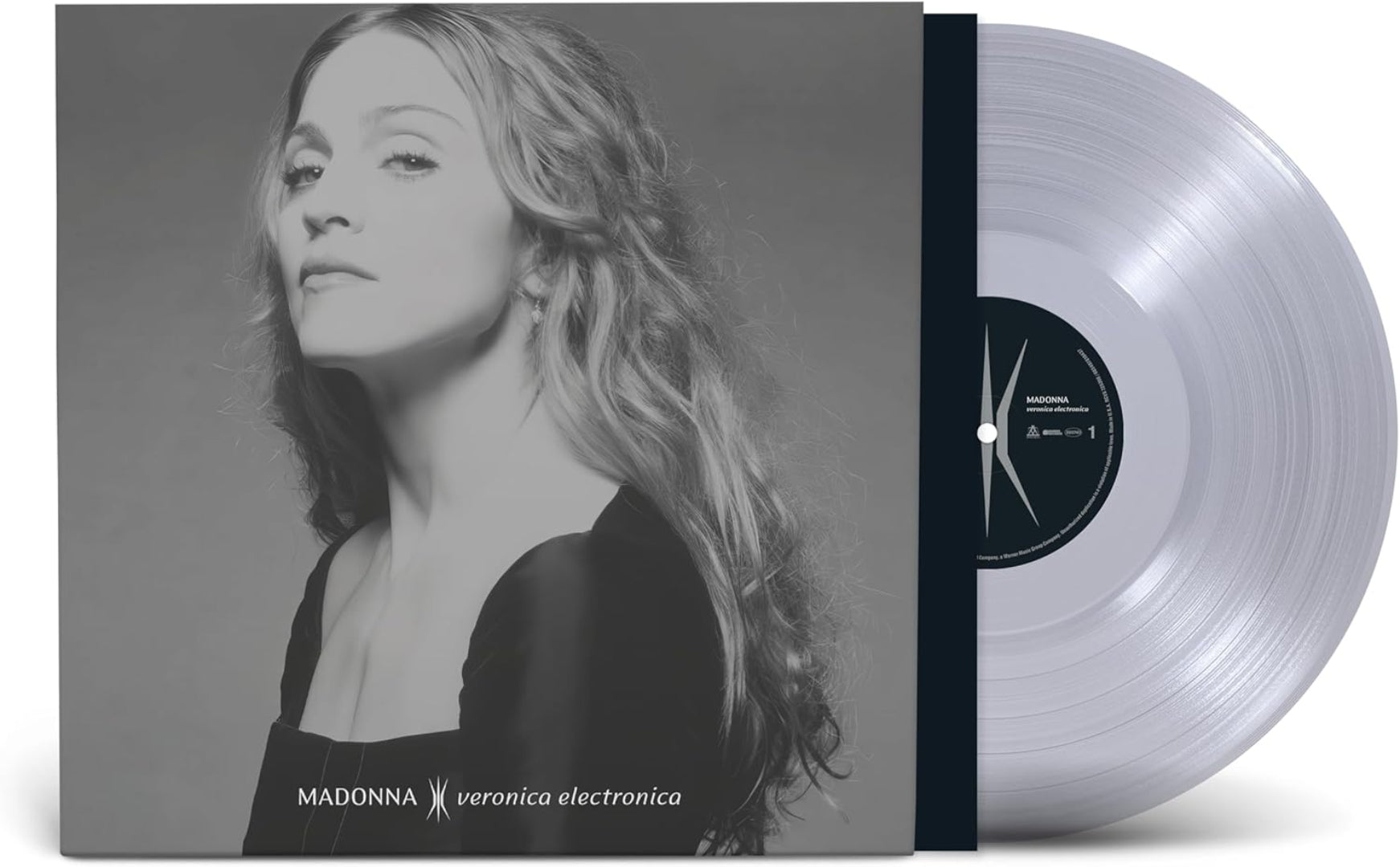 Veronica Electronica by Madonna clear coloured vinyl LP