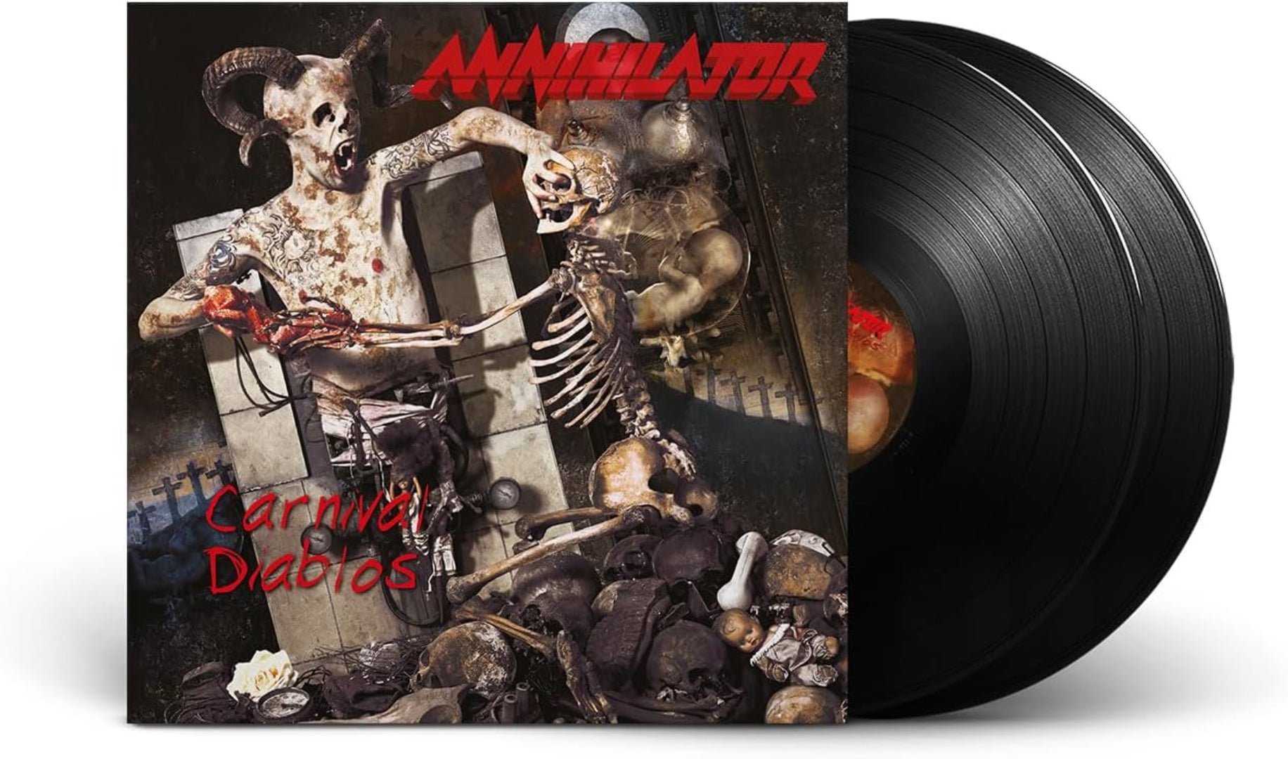 Carnival Diablos by Annihilator studio album sleeve design