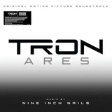 Nine Inch Nails TRON Ares 2LP white vinyl soundtrack cover artwork