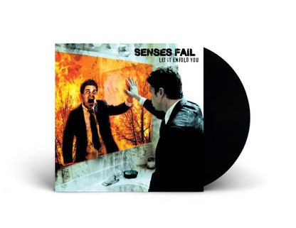 Let It Enfold You by Senses Fail vinyl sleeve design