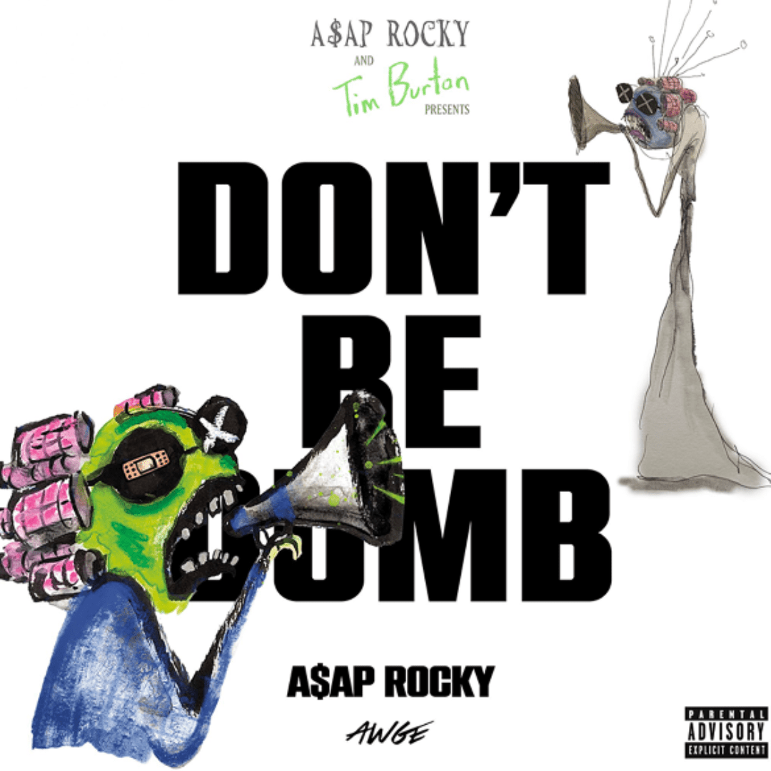 A$AP Rocky Don't Be Dumb album cover hip hop artwork image