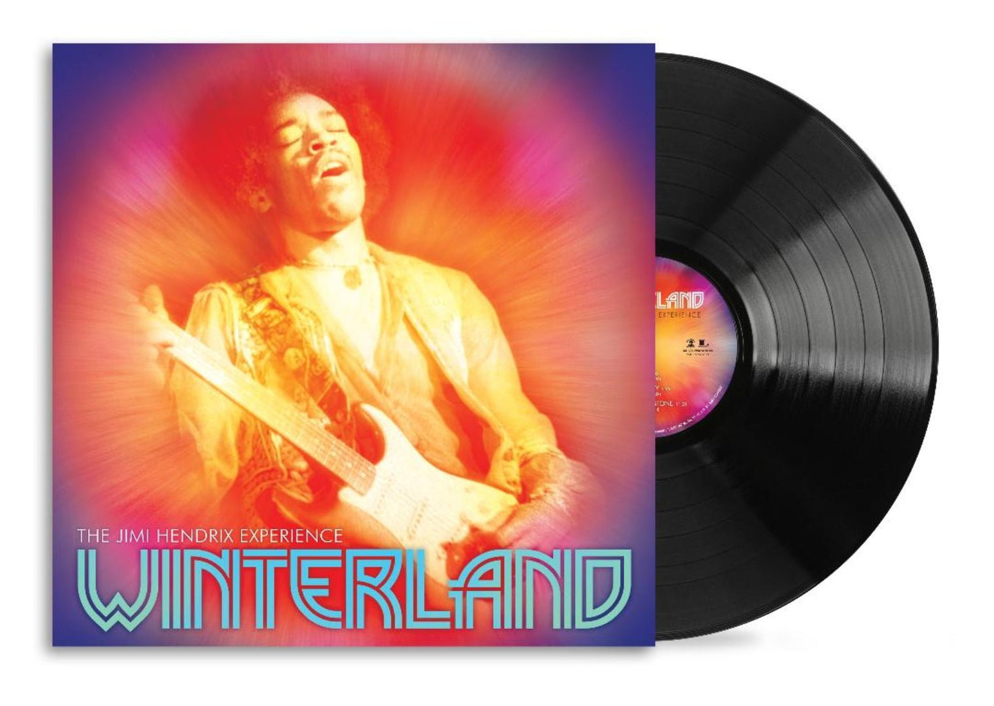 Winterland LP by Jimi Hendrix featuring classic live performances