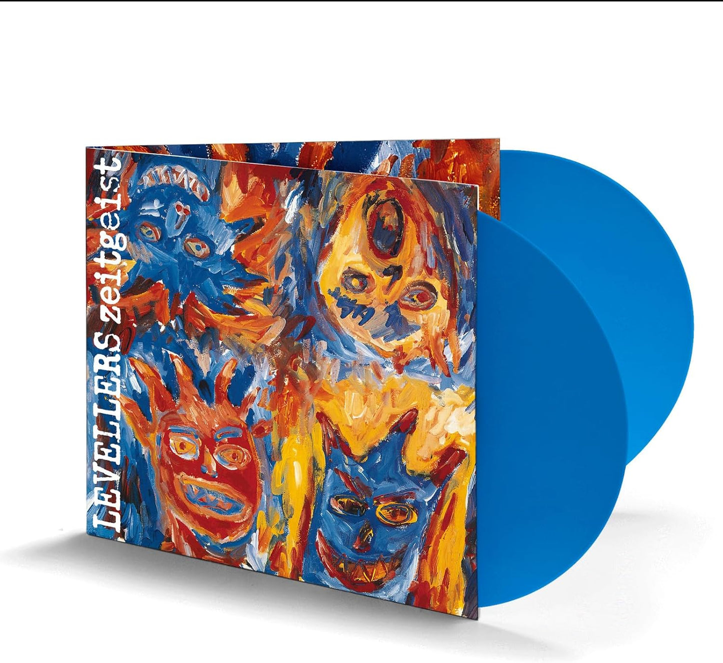Zeitgeist by Levellers double LP blue vinyl
