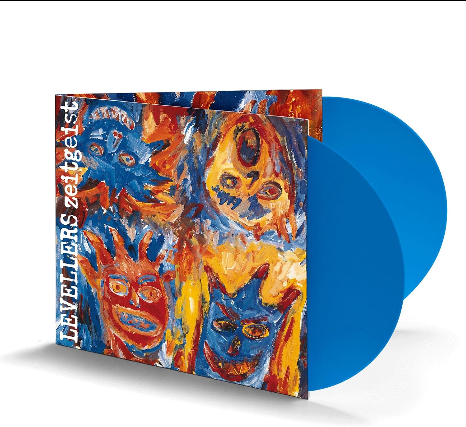 Zeitgeist by Levellers double LP blue vinyl