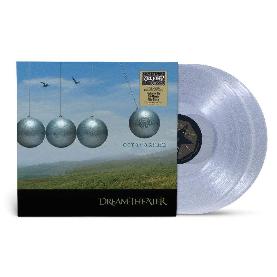 Octavarium by Dream Theater double LP clear vinyl