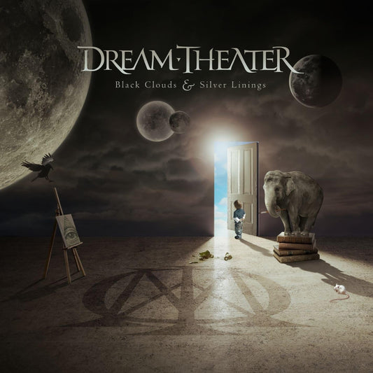 Dream Theater Black Clouds and Silver Linings 2LP clear vinyl