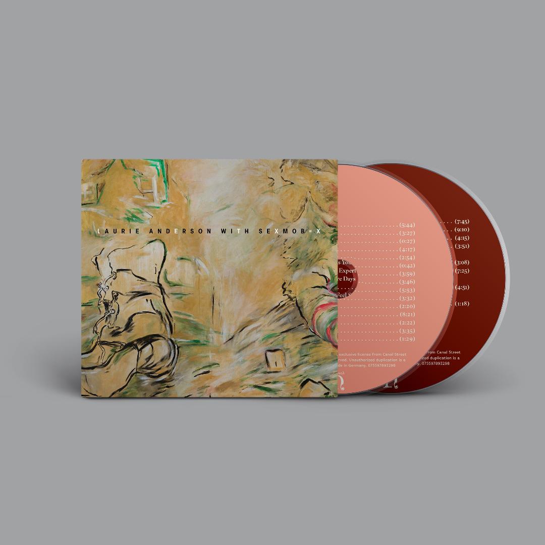 Laurie Anderson Let X=X deluxe live CD set Nonesuch Records