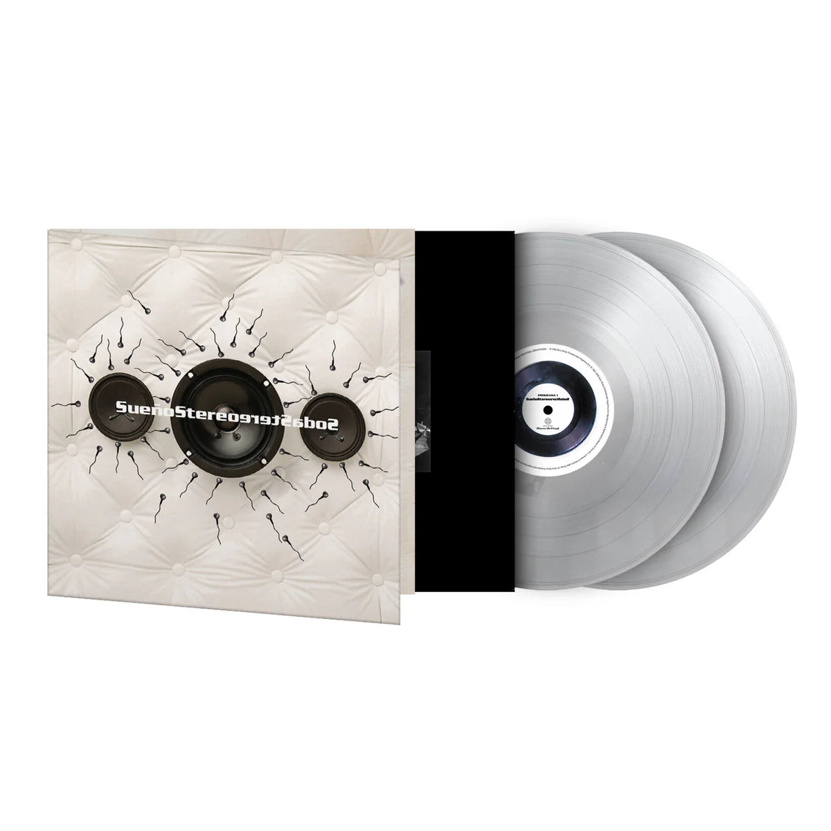 Sueño Stereo Soda Stereo Latin rock album crystal clear vinyl LP edition