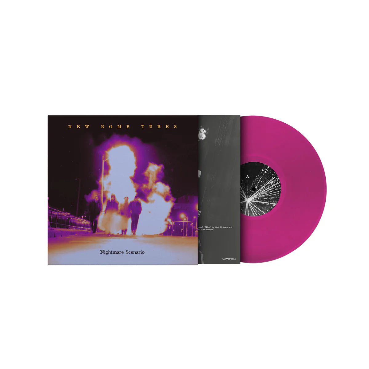 Nightmare Scenario New Bomb Turks purple translucent vinyl punk rock LP