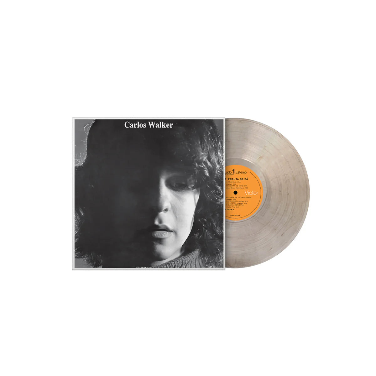 A Frauta de Pa Carlos Walker limited smoke coloured vinyl LP artwork