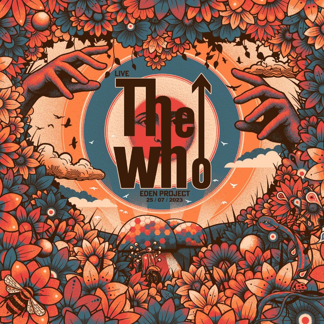 The Who Live At The Eden Project 2CD live album recorded in Cornwall UK performance