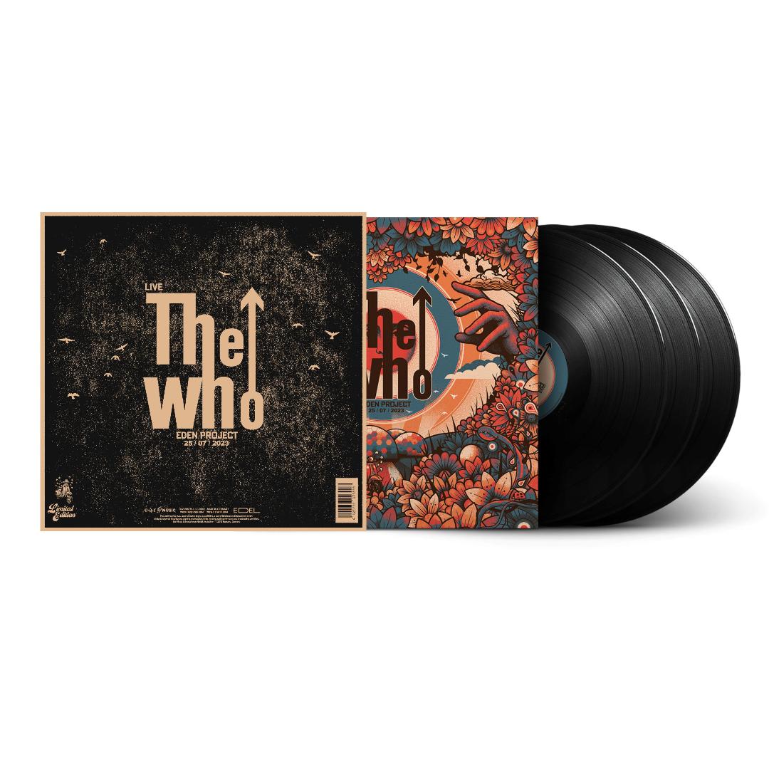 The Who Live At Eden Project concert recording vinyl LP edition