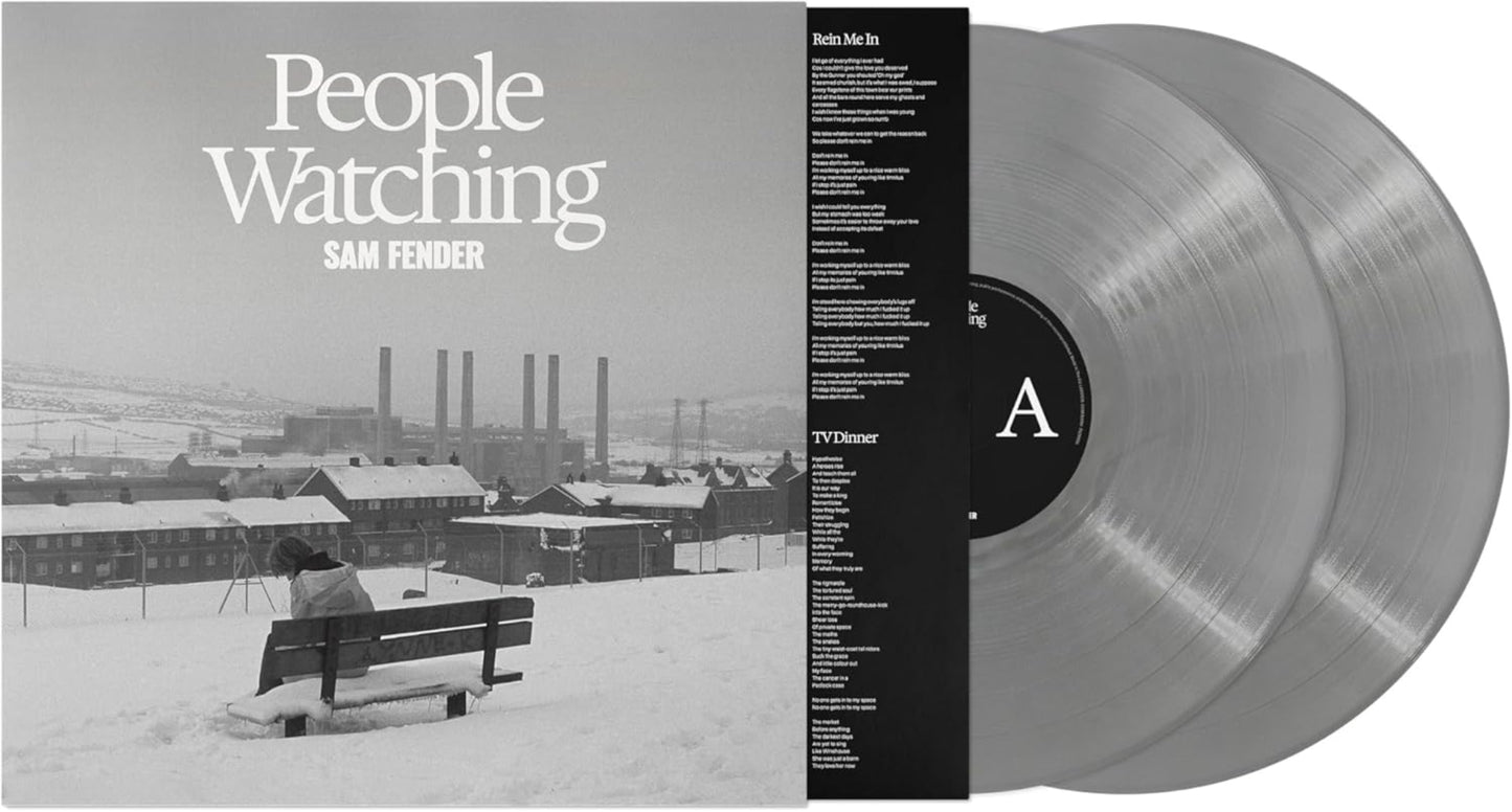 People Watching by Sam Fender double LP silver vinyl