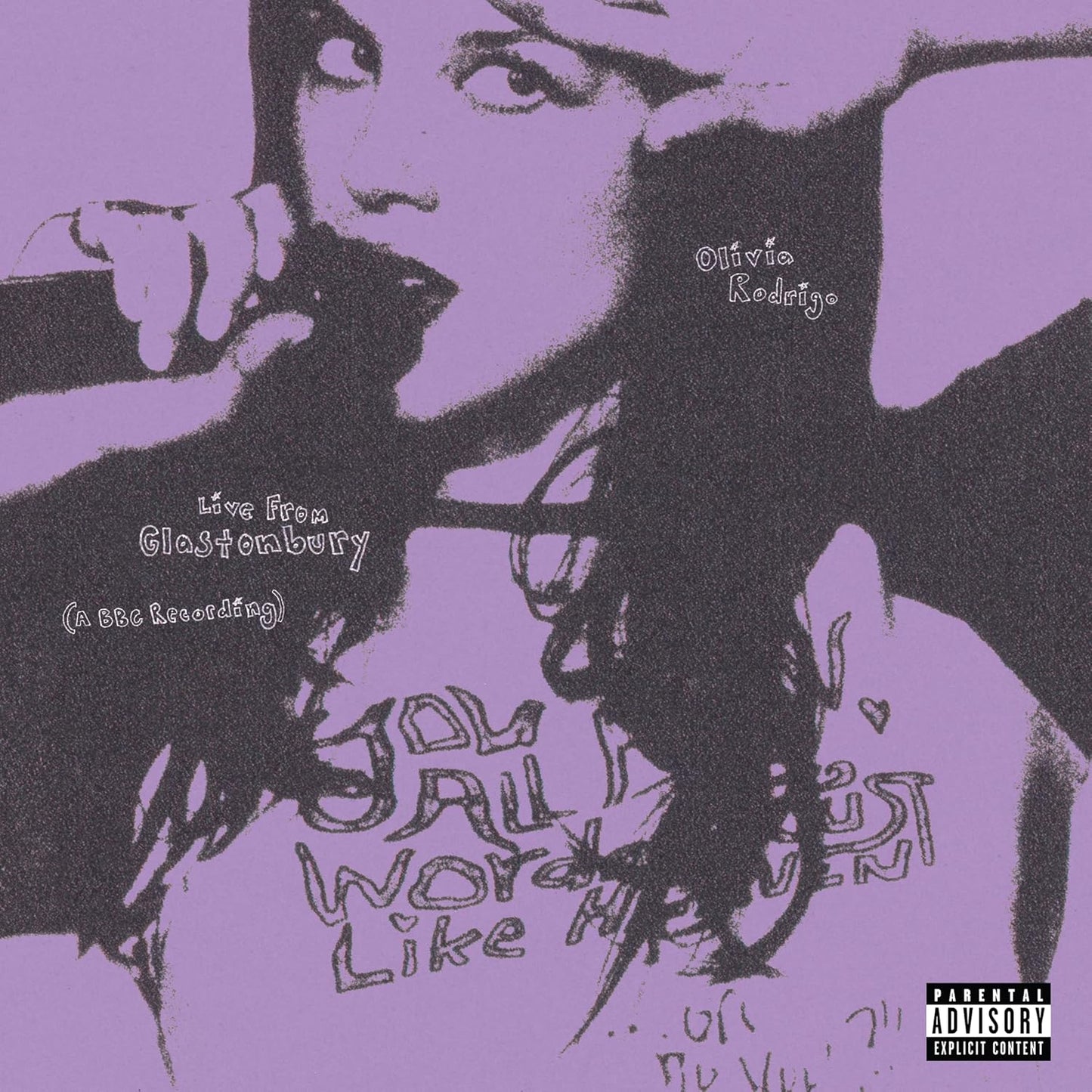 Olivia Rodrigo - Live From Glastonbury  2 LP Light Blue & Cobalt Vinyl