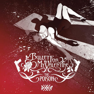 Bullet For My Valentine The Poison LP red vinyl metalcore album