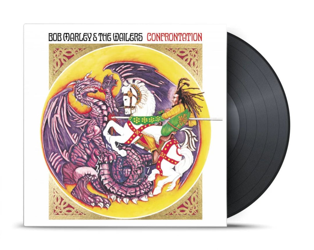 Confrontation LP by Bob Marley And The Wailers features iconic reggae grooves and vocals