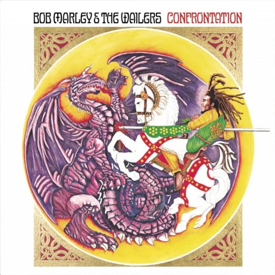 Bob Marley And The Wailers Confrontation LP vinyl album classic reggae music collection