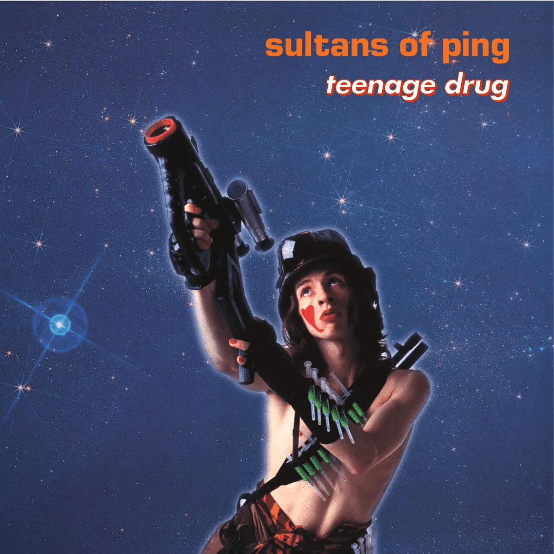 Sultans Of Ping F.C. Teenage Drug LP vinyl indie rock album cover artwork