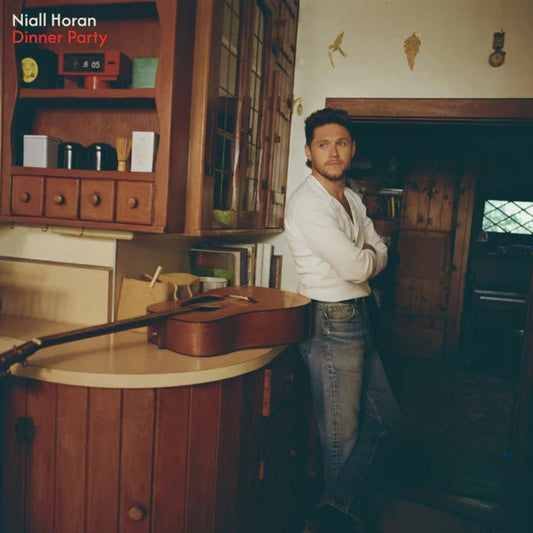 Niall Horan Dinner Party wine glass vinyl LP album cover pop rock artwork