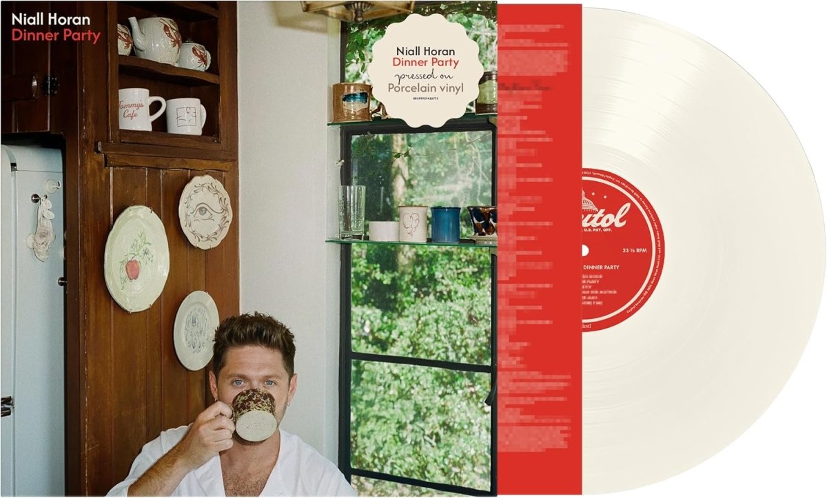 Dinner Party by Niall Horan porcelain vinyl with cinematic pop rock sound