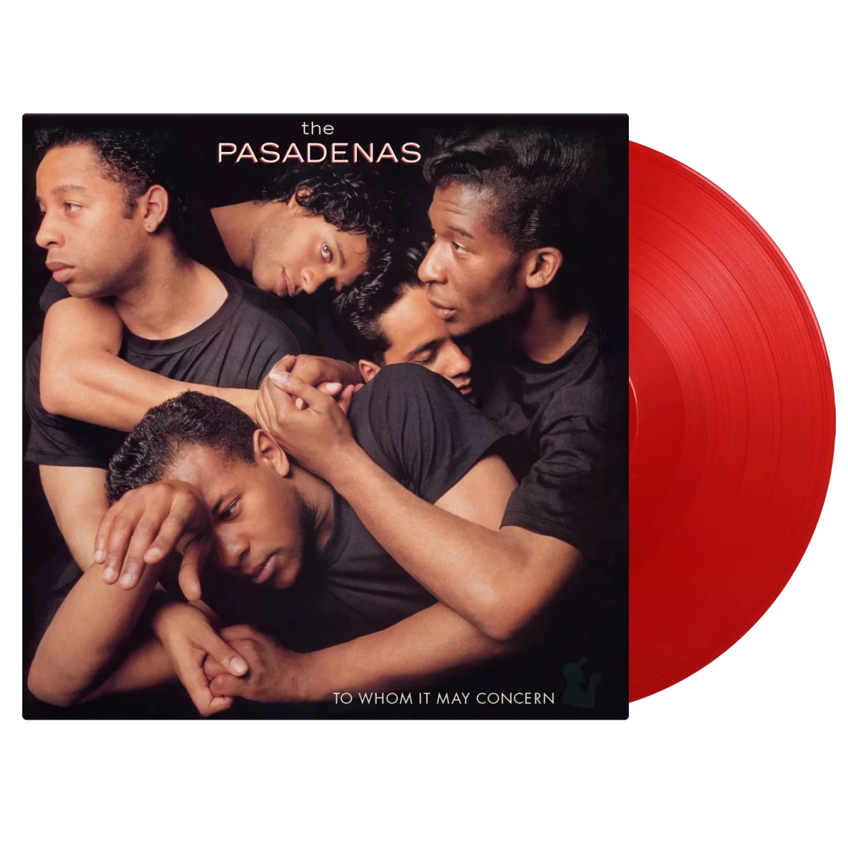 To Whom It May Concern Pasadenas red vinyl LP classic soul funk record