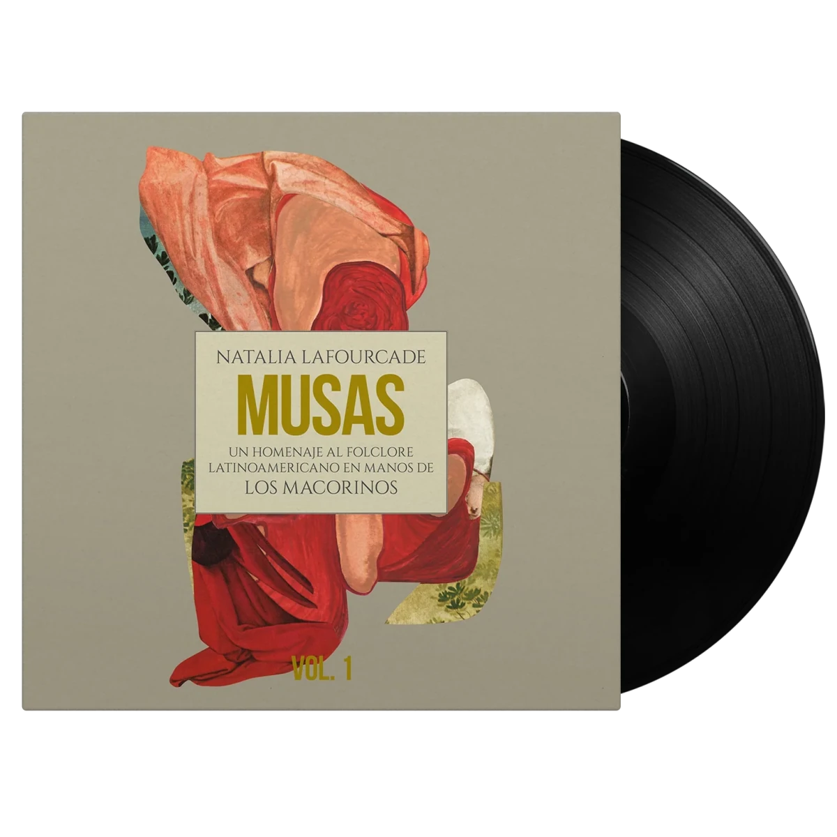 Musas Vol 1 by Natalia Lafourcade LP traditional Latin folk music record