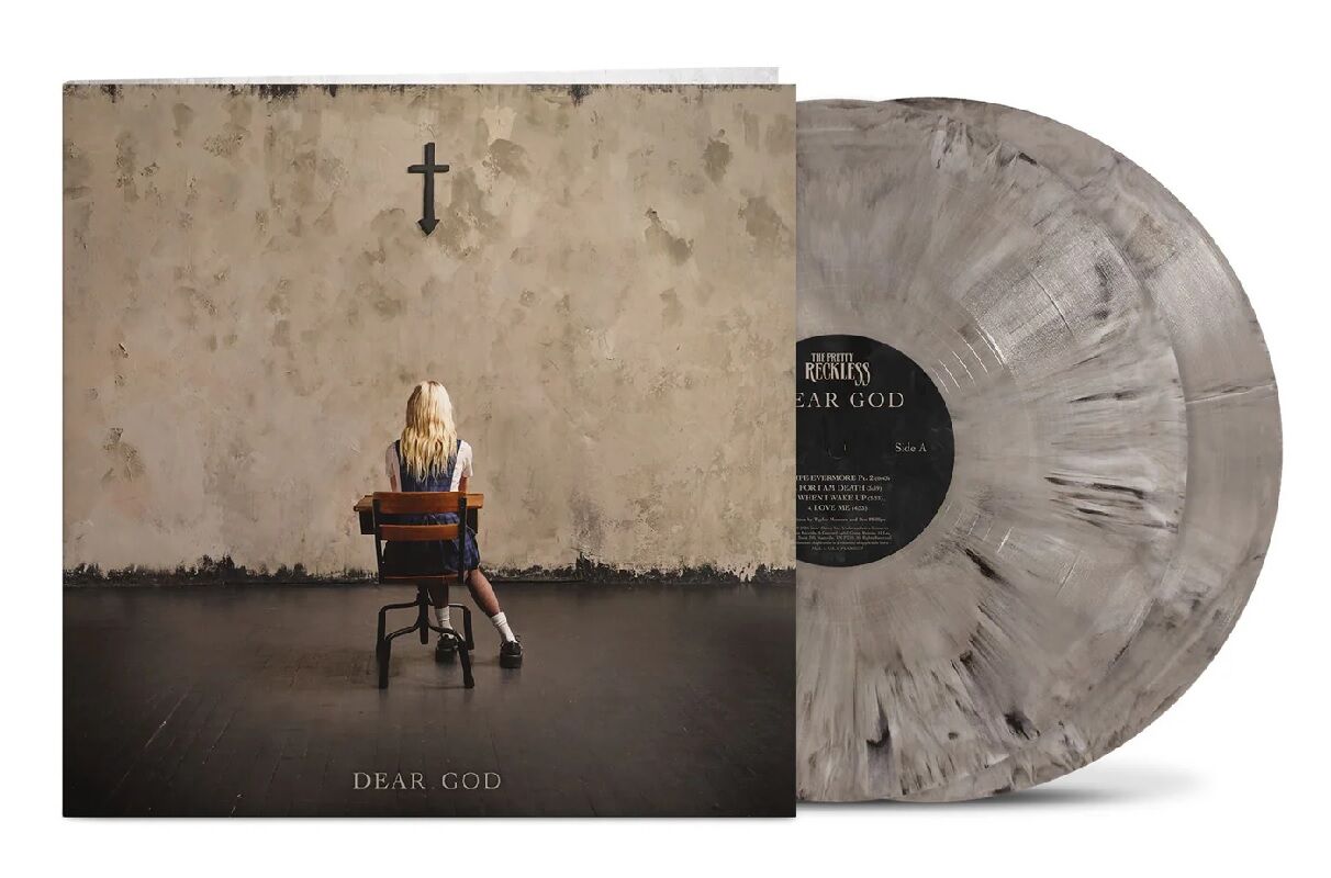 Dear God 2 LP Poltergeist vinyl by The Pretty Reckless heavy guitars edgy vocals